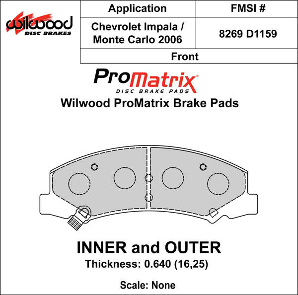 Pad Set, Promatrix, D1159